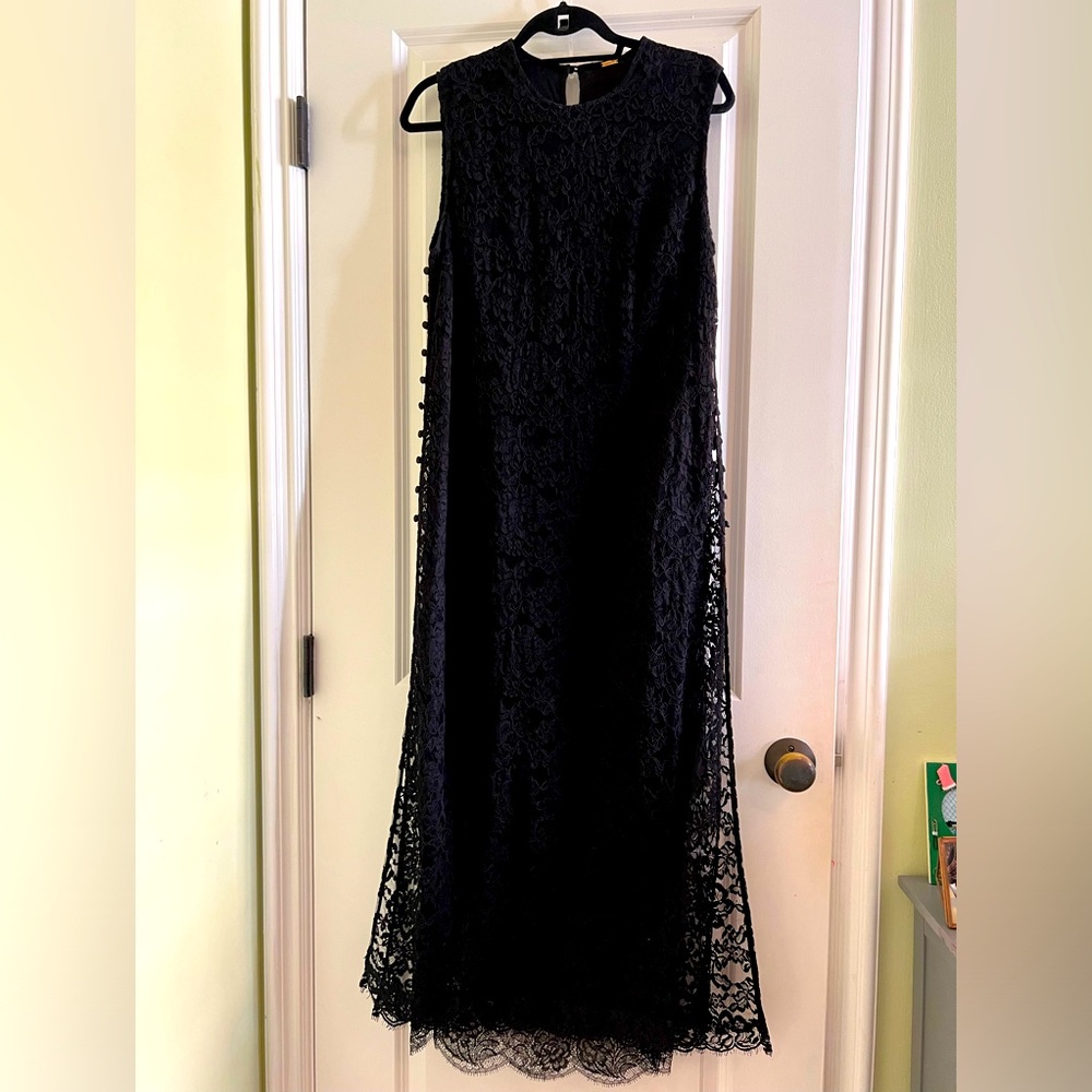 ADAM LIPPES absolutely gorgeous lace dress with buttons down the side - Picture 1 of 5